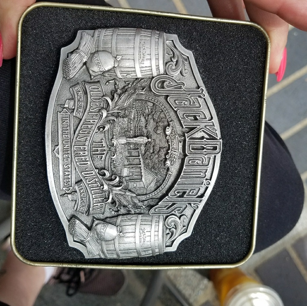 Jack danials belt buckle